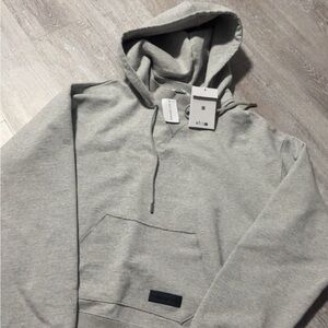 Givenchy Light Gray Fleece Hoodie